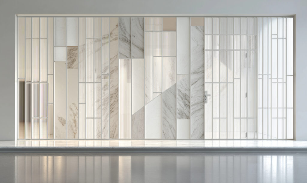 Glastrennwand elegant