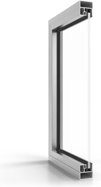 Profilschnitt NORM SLIDE Schiebetür